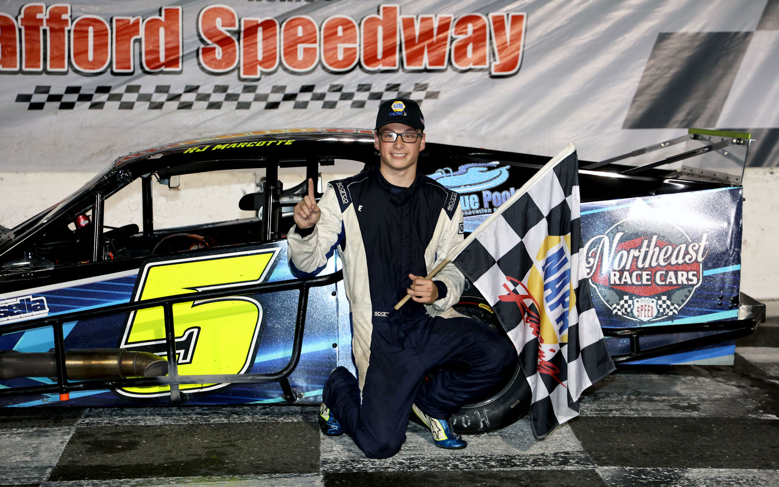 R.J. Marcotte Ready to Elevate Himself to Contender Status in Stafford’s SK Modifieds