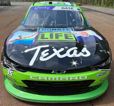 Donate Life Texas, Donor Son and NASCAR Driver Joey Gase team up for National Donate Life Month