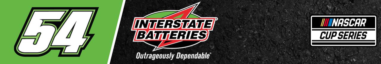 Ty Gibbs Nashville Advance No. 54 Interstate Batteries Toyota Camry XSE for Joe Gibbs Racing