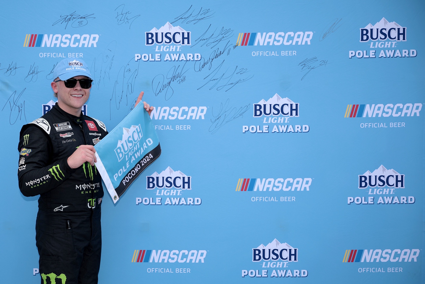 GIBBS WINS NASCAR CUP SERIES POLE FOR THE GREAT AMERICAN GETAWAY 400 PRESENTED BY VISITPA