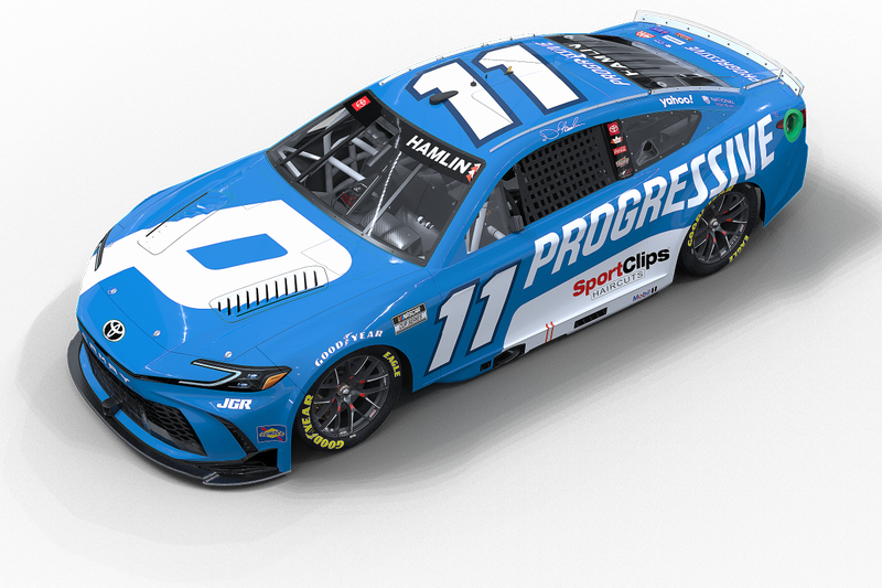 Progressive Insurance® Teams With Denny Hamlin and Joe Gibbs Racing